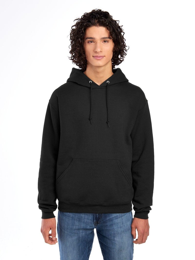 Jerzees Men's NuBlend -Fleece -Sweatshirts & - -Hoodies, Hoodie-Black, Large - Image 1